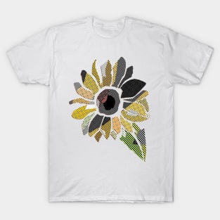 Patchwork Bright Sunflower T-Shirt